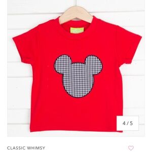 Classic Whimsy Red Kids T-Shirt